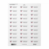 Hawaii USA Flag Light Color (Vorne)