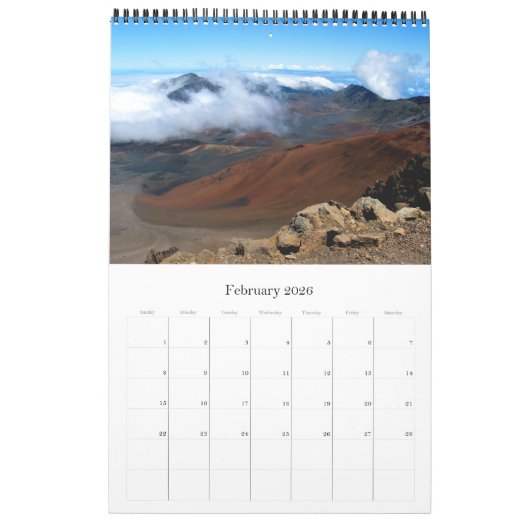 Hawaii - USA - Kalender (Feb 2026)
