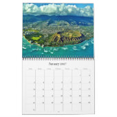 Hawaii - USA - Kalender (Jan 2027)
