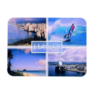 Hawaii - USA - Mosaik - Magnet