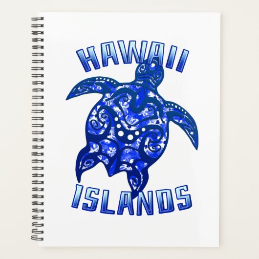Hawaii Vacation Tribal Turtle Planer (Vorderseite)