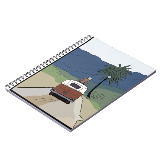 Hawaii Van Life Journal Notizblock (Linke Seite)