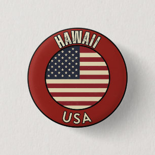 Hawaii Vereinigte Staaten von Amerika Button