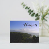 Hawaii View Postkarte (Stehend Vorderseite)