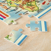 Hawaii Vintag Map Puzzle (Seite)