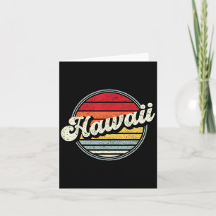 Hawaii Vintag Sports Design Hawaiian Islands Hi T Karte