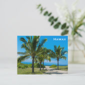Hawaii Vintag Tourismus Reisen Postkarte hinzufüge (Stehend Vorderseite)