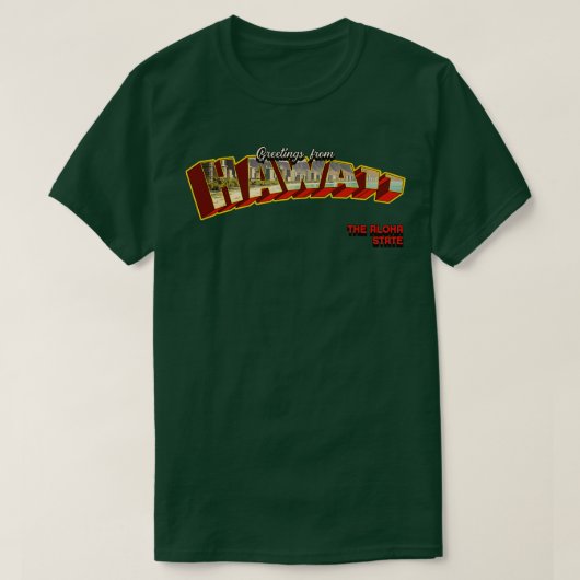 Hawaii Vintag TShirt 1 (Design vorne)
