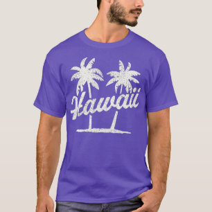 Hawaii Vintage 70er Palmen T-Shirt