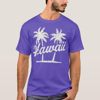 Hawaii Vintage 70er Palmen T-Shirt