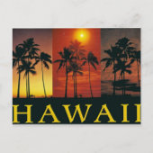 Hawaii Vintage Postkarte (Vorderseite)