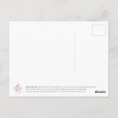 Hawaii Vintage Reiseplakat - Art Postkarte (Rückseite)