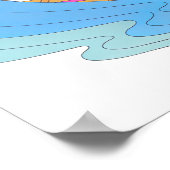 Hawaii Vintage Reiseplakat Poster (Ecke)