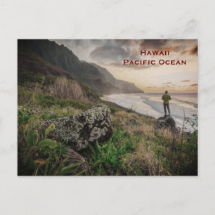 Hawaii Vintage Tourismus Reise Hinzufügen Postkarte
