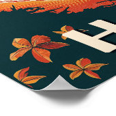 Hawaii Vintage Travel Poster (Ecke)