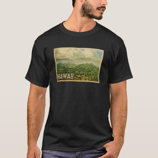 Hawaii Vintage Travel T - Shirt (Vorderseite)