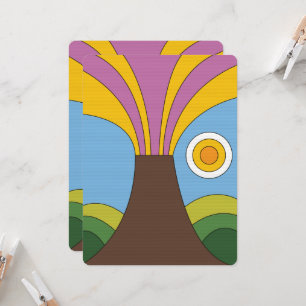 Hawaii Vintages Reiseplakat im Stil der 60er Jahre