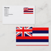 HAWAII VISITENKARTE (Vorne/Hinten)
