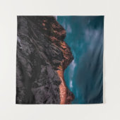 HAWAII VOLCANO DIGITAL WALLPAPIER WANDTEPPICH (Vorderseite (Horizontal))