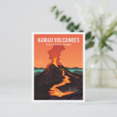 Hawaii Volcano National Park USA Travel Postkarte (Stehend Vorderseite)