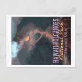 HAWAII VOLCANOES NATIONAL PARK - HAWAII USA POSTKARTE (Vorderseite)