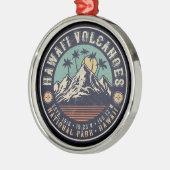 Hawaii Volcanoes National Park Islands Ornament Aus Metall (Links)