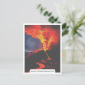 Hawaii Volcanoes National Park USA Postkarte (Stehend Vorderseite)
