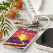 Hawaii Volcanoes Nationalpark Doppelseitig Schlüsselanhänger (Vorderseite rechts)