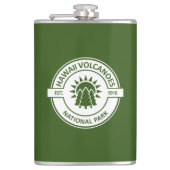 Hawaii Volcanoes-Nationalpark Flachmann (Vorderseite)