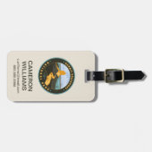 Hawaii Volcanoes-Nationalpark Gepäckanhänger (Vorderseite horizontal)