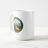 Hawaii Volcanoes-Nationalpark Kaffeetasse (Vorderseite Links)