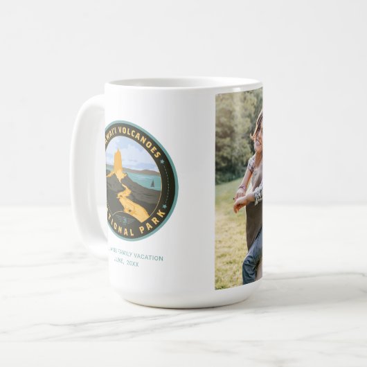 Hawaii Volcanoes-Nationalpark Kaffeetasse (Vorderseite Links)