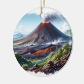 Hawaii Volcanoes-Nationalpark Keramik Ornament (Links)