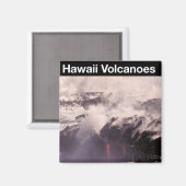 Hawaii Volcanoes-Nationalpark Magnet (Vorderseite/Rückseite)
