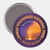 Hawaii Volcanoes-Nationalpark Magnet (Vorderseite/Rückseite)