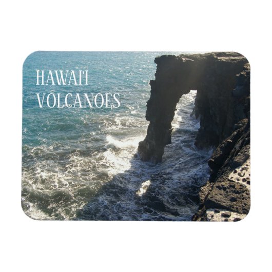 Hawaii Volcanoes Nationalpark Magnet (Horizontal)