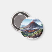 Hawaii Volcanoes-Nationalpark Magnet (Vorderseite/Rückseite)