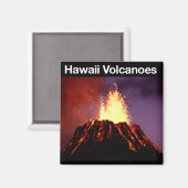 Hawaii Volcanoes-Nationalpark Magnet (Vorderseite/Rückseite)