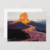 Hawaii Volcanoes-Nationalpark Postkarte (Vorne/Hinten)