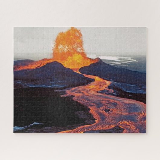 Hawaii Volcanoes-Nationalpark Puzzle (Horizontal)