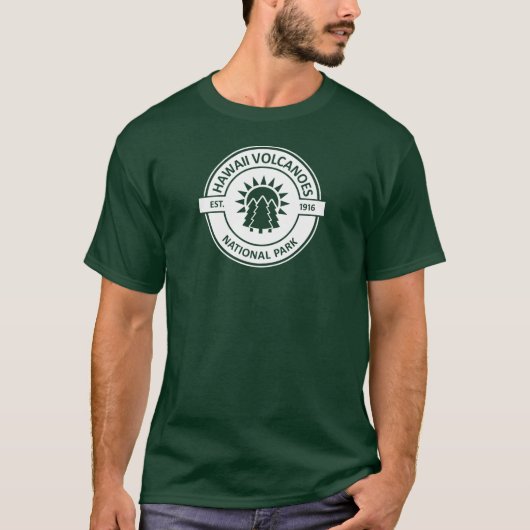 Hawaii Volcanoes-Nationalpark T-Shirt (Vorderseite)