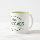 Hawaii Volcanoes-Nationalpark Zweifarbige Tasse (VorderseiteRechts)