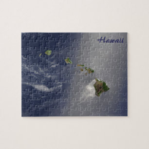 Hawaii vom Raum Puzzle