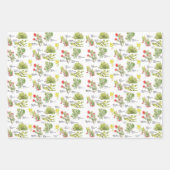 Hawaii-Vulkan-Heimatpflanzen-Geschenkpapier Geschenkpapier Set (Vorderseite 2)