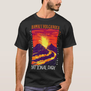 Hawaii Vulkane Nationalpark Kilauea Vulkan Vin T-Shirt