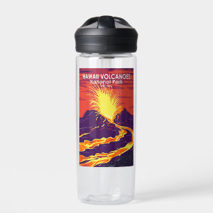 Hawaii-Vulkane Nationalpark Vintage Trinkflasche