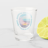 Hawaii-Vulkane NP2 Schnapsglas (Rückseite)