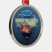 Hawaii-Vulkane (Pfeilspitzen) Ornament Aus Metall (Rechts)