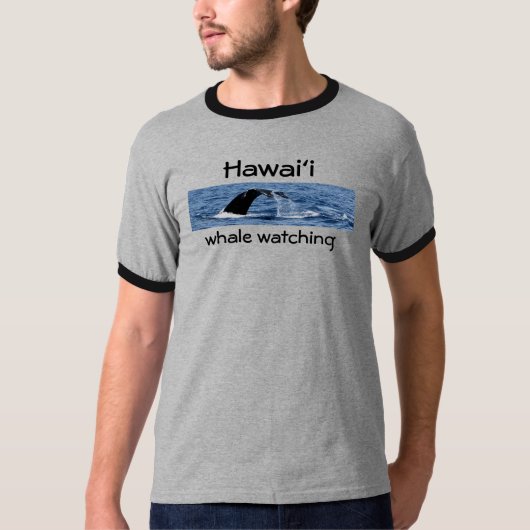 Hawaii-Wal-Aufpassen T-Shirt (Vorderseite)