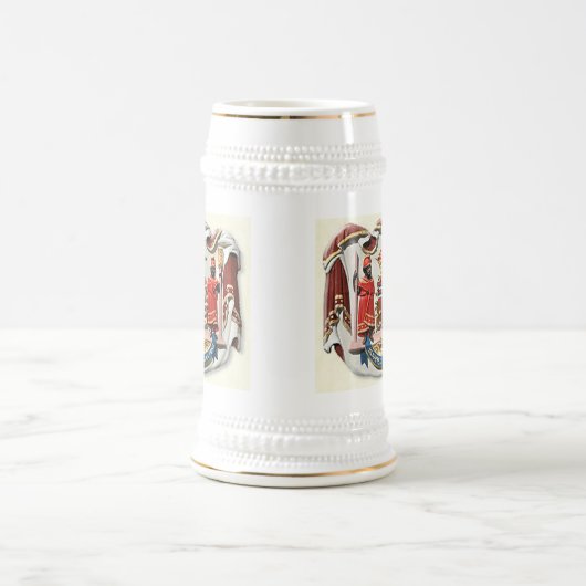 Hawaii Wappen Siegel Bierglas (Mittel)